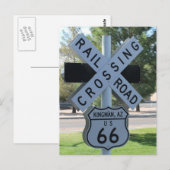 U.S. ROUTE 66 Kingman Arizona Briefkaart (Voorkant / Achterkant)