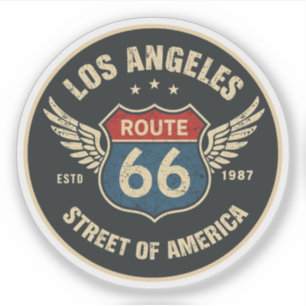 U.S. Route 66 The Mother Road historische hoofdweg Sticker