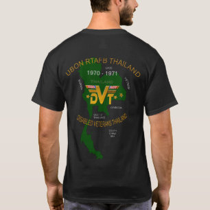 U S. RTAFB: militair Thaise gehandicapte veteranen T-shirt