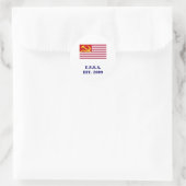 U.S.S.A.est. 2009 Ronde Sticker (Tas)