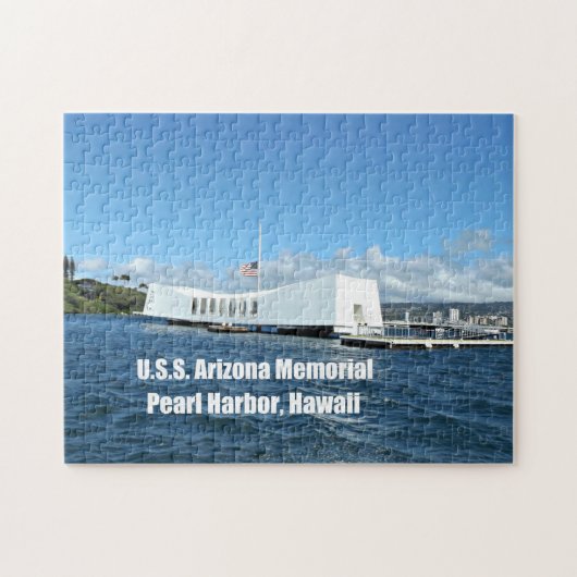 U.S.S. Arizona Memorial Legpuzzel (Horizontaal)