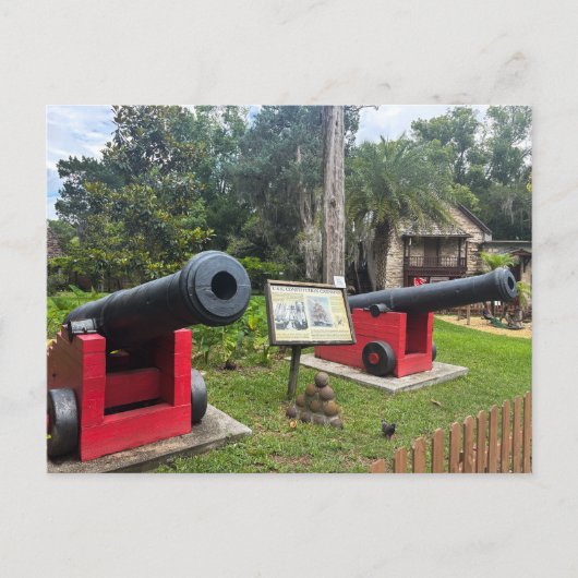 U.S.S. Constitution-kanonnen Briefkaart (Voorkant)