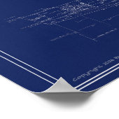 U.S.S. The Sullivans Fine Art Blueprint Poster (Hoek)