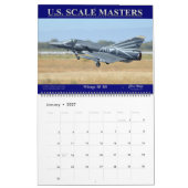 U.S. Scale Masters Calendar for scale modelers Kalender (Jan 2027)