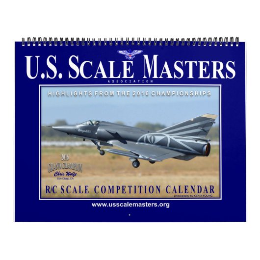 U.S. Scale Masters Calendar for scale modelers Kalender (Hoes)