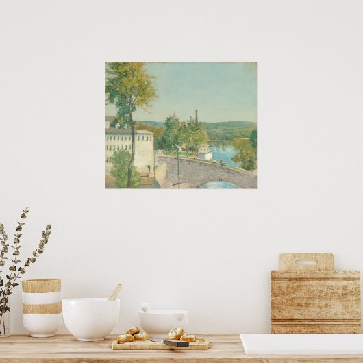 U.S. Thread - Julian Alden Weir Fine Art Poster (Keuken)