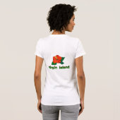 U.S.V.I Dames Basic T-Shirt (Achterkant volledig)