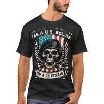 "U.S. Veteraan" Patriottisch T-Shirt