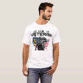 U.S. Veteran / 1st Cavalry Division T-shirt (Voorkant volledig)