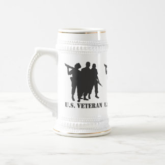 U S. VETERAN BEER STEIN BIERPUL