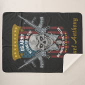 U.S. Veteran Sherpa Deken (Voorkant (horizontaal))