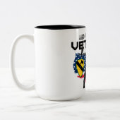 U.S. VETERAN - The First Team Mug Tweekleurige Koffiemok (Links)