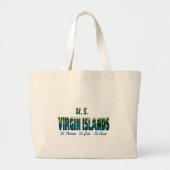 U.S. Virgin Islands  Grote Tote Bag (Voorkant)
