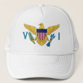 U.S. VIRGIN ISLANDS HAT TRUCKER PET (Voorkant)