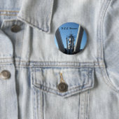 U.S. Wisconsin Ronde Button 5,7 Cm (In situ)