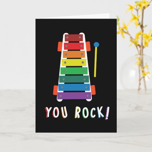 U schommelt de Kaart van de Gelukwensen van de (Gele Bloem)