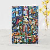 U schommelt Mijn Wereld - Wenskaart door ValAries Kaart (Gele Bloem)