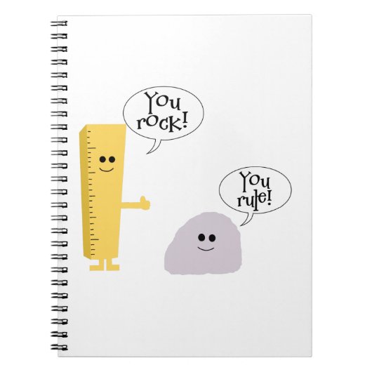 U schommelt u beslist notitieboek (Voorkant)