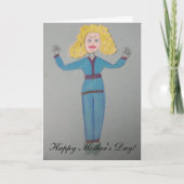 U shrieking gehoornd-dier van een spitsmuis! kaart (Voorkant)