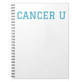 U-spiral kankernotebook notitieboek (Voorkant)