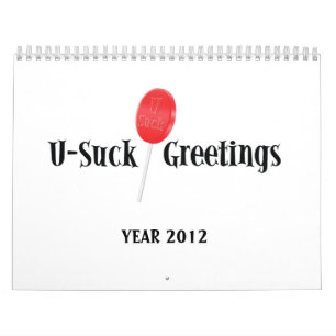 U-Suck Greetings Calendar voor 2012 Kalender