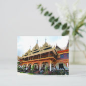 U TA MA Temple Briefkaart (Staand voorkant)