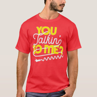 U Talkinx27 aan me Taxi rijcitaat T-shirt