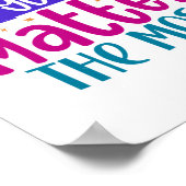 U tekent Sticker Poster (Hoek)