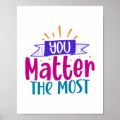 U tekent Sticker Poster (Voorkant)
