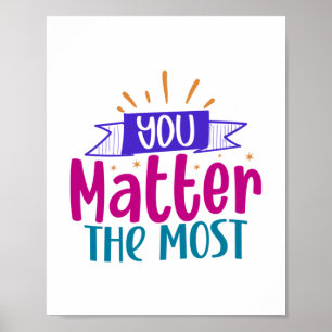 U tekent Sticker Poster