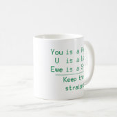 U U EWE KOFFIEMOK (Voorkant rechts)