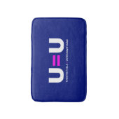 U=U HIV niet-detecteerbaar is niet-transmitteerbaa Badmat (Voorkant Verticaal)