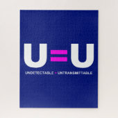 U=U HIV niet-detecteerbaar is niet-transmitteerbaa Legpuzzel (Verticaal)