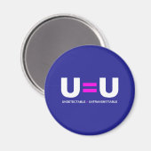 U=U HIV niet-detecteerbaar is niet-transmitteerbaa Magneet (Voorkant / Achterkant)