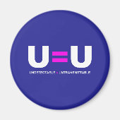 U=U HIV niet-detecteerbaar is niet-transmitteerbaa Magneet (Voorkant)