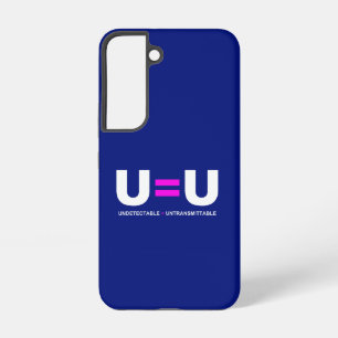 U=U HIV Ondetecteerbaar Staat Gelijk Aan Niet-Over Samsung Galaxy Hoesje