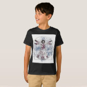 U.V. MAN (Universal Vitruvian Man) T-shirt (Voorkant volledig)