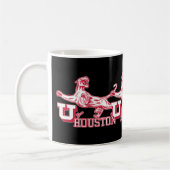 U. van Houston Mascot Cougar — clean Koffiemok (Links)