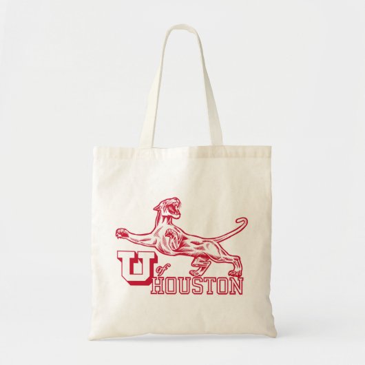  U. van Houston Mascot Cougar — clean Tote Bag (Voorkant)