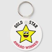 U verdient een gouden ster | Gunning Winner Sleutelhanger (Achterkant)