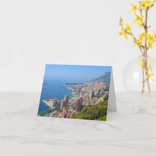 U verdient Monte Carlo-groet Kaart (Gele Bloem)