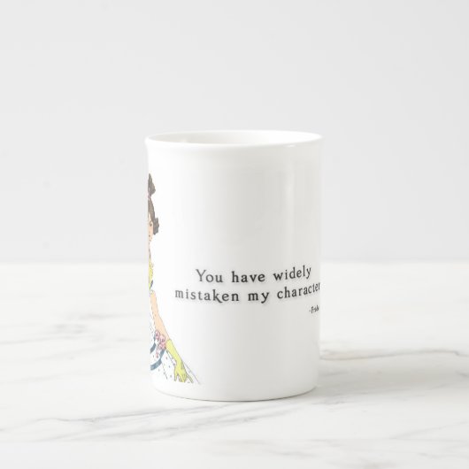 U vergist zich op grote schaal - Pride & Prejudice Porselein Kop (Voorkant)