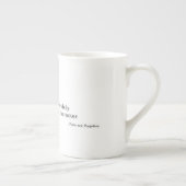 U vergist zich op grote schaal - Pride & Prejudice Porselein Kop (Rechts)