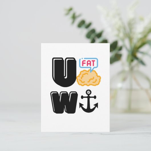 U VETTE W xD (Staand voorkant)