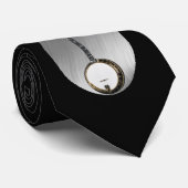 U VOEGT FOTO OF TEKST-STROPDAS-BANJO TOE STROPDAS (Opgerold)