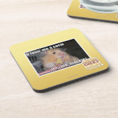 U vond me een maïs bier onderzetter (Linkerzijde)