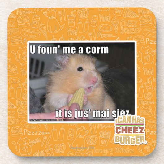 U vond me een maïs drankjes onderzetter (Voorkant)