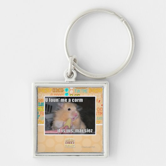 U vond me een maïs sleutelhanger (Voorkant)