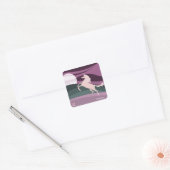 U voor eenhoorn Sticker (Envelop)