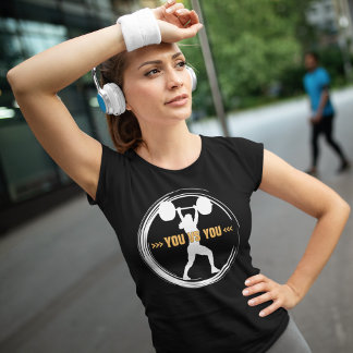 U vs U Fitness Motivatie T-shirt